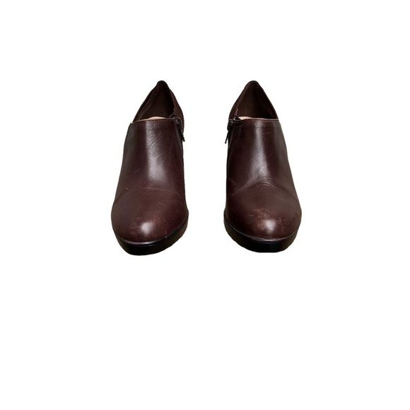 Bella Vita Leather and Suede Stacked Heel Ankle Boots. Size 7.5 - Picture 3 of 6